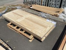 6 X 4 PANEL PINE DOORS-NEW