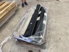 QTY CONCRETE POSTS & KEY CLAMPS