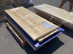 6 SOFTWOOD LEDGE AND BRACE GATE DOORS-NE