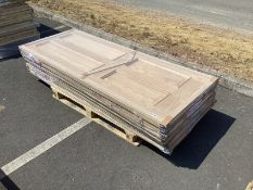 6 X OAK DOORS-NEW-ROCKINGHAM 4P OAK