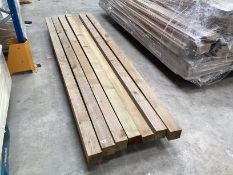 6X, 3X3 TANNALISED POST & 2X, 3X2 TANNAL