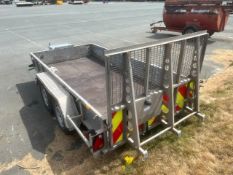IFOR WILLIAMS GX105 3.5TON PLANT TRAILER