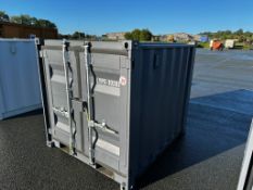 5FT STORAGE CONTAINER, GREY, AS NEW