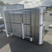 UNUSED 7FT STAINLESS STEEL WORK BENCH, 3