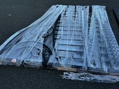 UNUSED 14FT BI-PARTING GATES