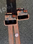 PALLET FORKS WITH WEIGH CELLS