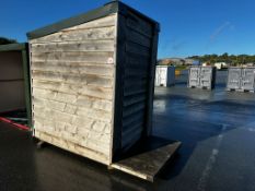 SMALL HARDWOOD SHED