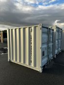 UNUSED 7FT CONTAINER, SIDE DOOR & WINDOW