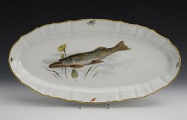 Fischplatte. Meissen.