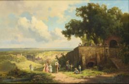MORALT, Willy (1884 München - 1947 Lenggries). "Der Sommerkeller".