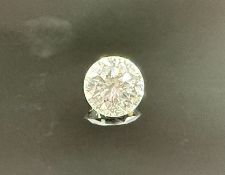 Brillant, ca. 0,26 ct. VS-P1, weiß