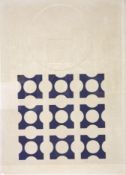Grafik Victor Vasarelly Geometrische Formen nummeriert XIV/ XX von 20. Rechts unten handsigniert.