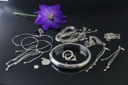 Posten Silberschmuck, 56 g