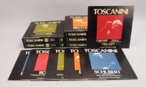 Toscanini, Arturo (1867 Parma - 1957 New York, italienischer Dirigent), große Schallplattensammlung 