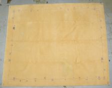 Einrichtungsteppich (Tibet), Wolle, gleichmäßiger Flor - gereinigt; Maße 292 x 244 cm