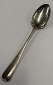 An 18th Century silver picture back spoon.
