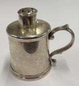 A George III silver pepper.