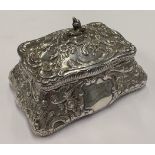 A fine quality American silver double stamp case.
