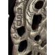 A silver and faux tortoiseshell paper holder. - Image 2 of 2