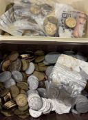 A quantity of old coins.