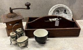 A small selection of Ridgway Homemaker plates etc.