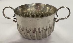 An 18th Century George I silver toy porringer. London 1717. By William Looker. Approx. 25 grams.