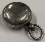 A silver sovereign holder. Birmingham 1906. By RO. Approx. 22 grams. Est. £50 - £80.