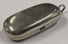 A silver double sovereign holder. Birmingham 1909. By William Neale Ltd. Approx. 29 grams. Est. £