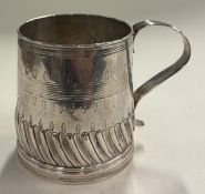 A Queen Anne Britannia Standard silver mug. Circa
