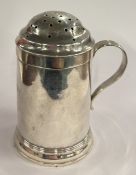 An 18th Century George II silver kitchen pepper, m