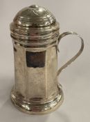 An 18th Century George I silver kitchen pepper. Lo