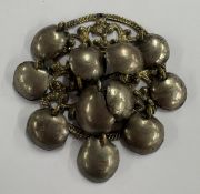 An Antique Norwegian silver brooch. Approx. 46 gra