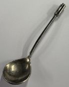 EDINBURGH: An Arts & Crafts Scottish silver spoon.