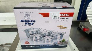 Kitchen King 10 piece cookware set