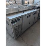 +VAT 178cm Foster Xtra XR3H 3-door counter fridge