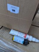 +VAT Pallet with 1 box of Jantex replacement water filter cartridges and MyLeafex anti-bac hand gel
