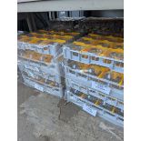 +VAT 4 stacking trays of 16x 654ml gin glasses