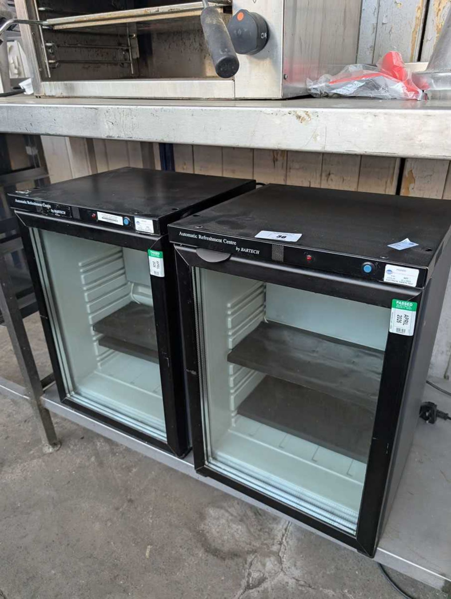 +VAT 2 Bartech hotel-type display fridges
