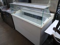 +VAT 138cm Top 75 ice cream serve over display freezer