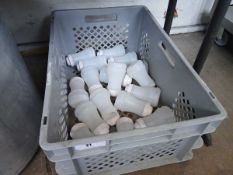 +VAT Tray containing plastic salt shakers