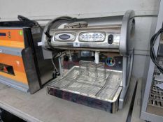 50cm barista type single station automatic coffee machine (no group heads)