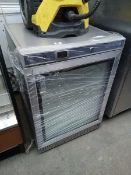 +VAT 60cm Tefcold HF200 glass front display freezer