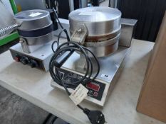 Electric single station crêpe machine