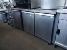 180cm precision MCU311 3-door counter fridge