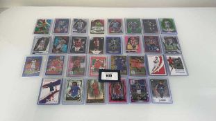 +VAT 30 Top Loaded serial numbered Football trading cards from various sets Where possible these