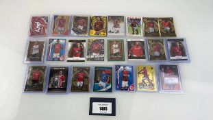 +VAT 23 Top Loaded Manchester United Signatured/Serial Numbered Football trading cards from