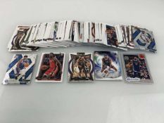 +VAT Large quantity of top loaded, sleeved and loose basket ball trading cards to include autos