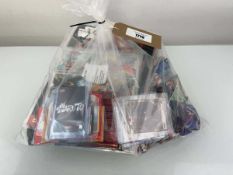 +VAT Bag containing a quantity of loose and top loaded trading cards including Star Wars, Stranger