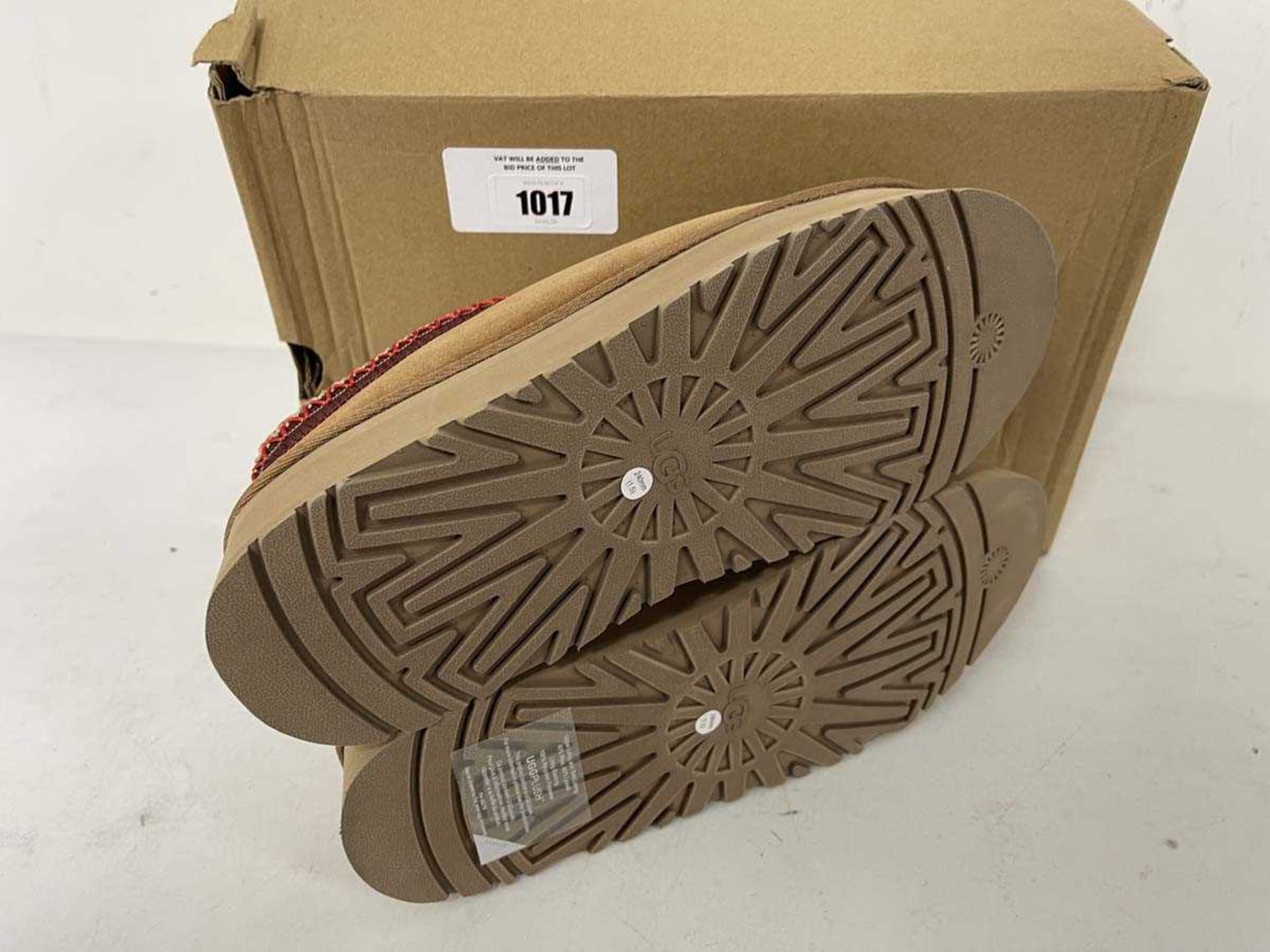 +VAT Ugg UK5 tazz slippers in chestnut - boxed - Image 2 of 2