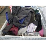 +VAT (Box not included)Pallet box containing mixed men's and women's clothing.
